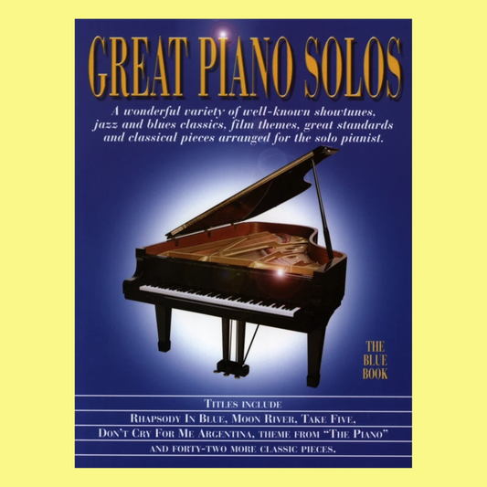 Great Piano Solos - Blue Book (47 Songs)