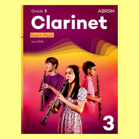 ABRSM - Clarinet Grade 3 Exam Pack Book (2026)