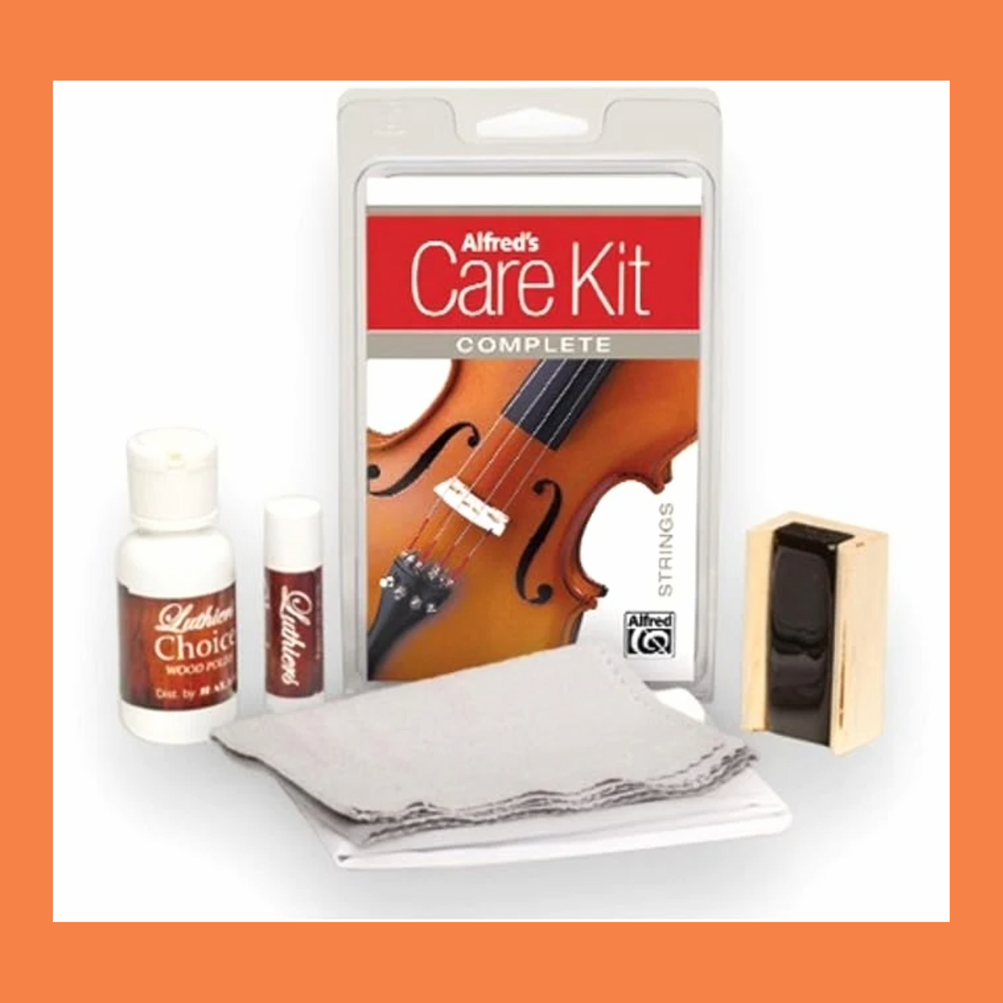 Alfreds Complete Violin/Viola Maintenance Care Kit