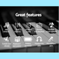 Alpha 61 Keys Electronic Piano Keyboard & Stand
