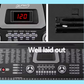 Alpha 61 Keys Electronic Piano Keyboard & Stand