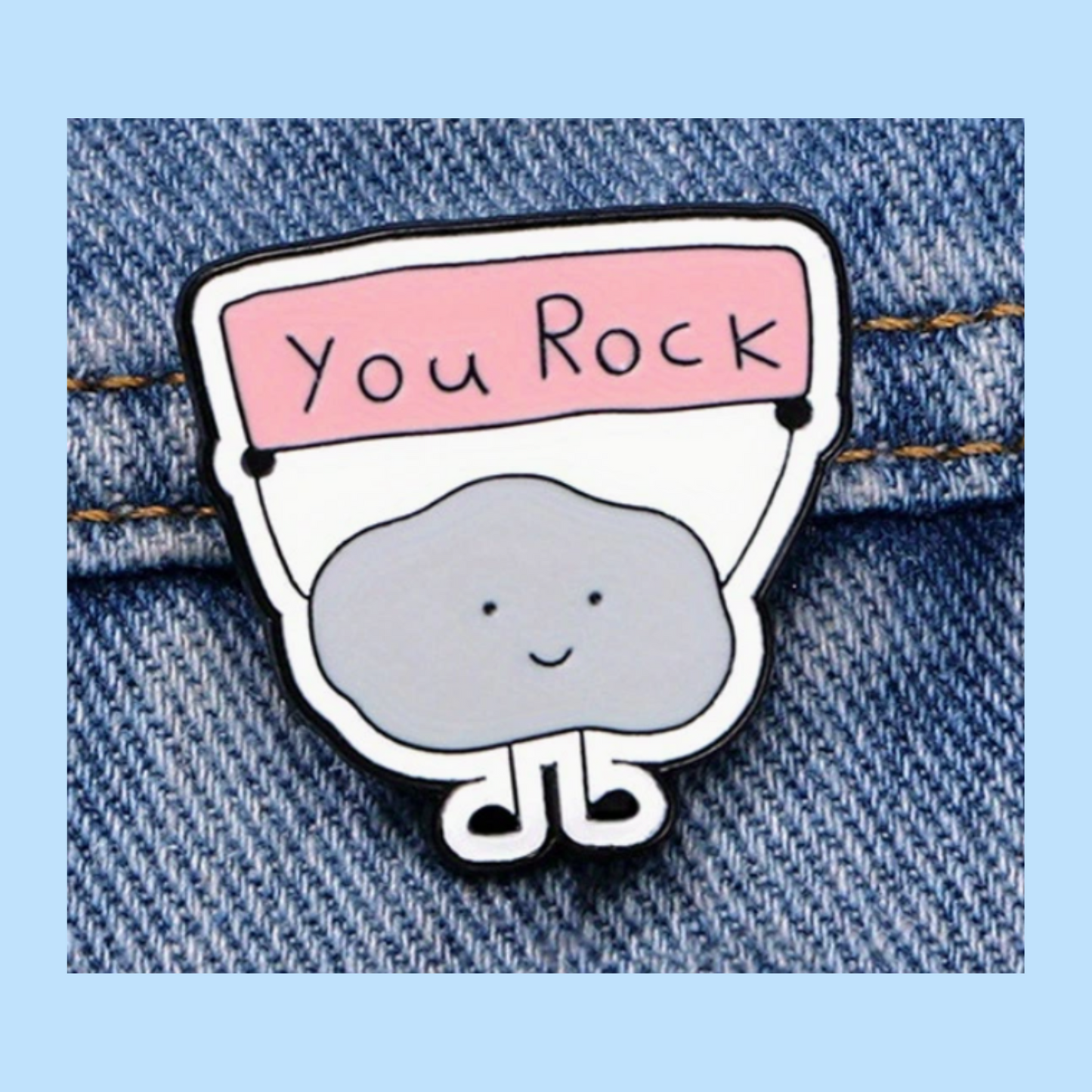 'You Rock' Enamel Pin