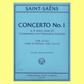 Camille Saint-Saens - Cello Concerto No 1 A Minor Opus 33 with Optional 2nd Cello Book