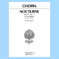 Chopin - Nocturne Op 9 No 2 E Flat Major Piano Sheet Music