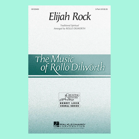 Elijah Rock - 3 Part Treble Vocal Sheet Music