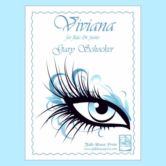 Gary Schocker - Viviana for Flute and Piano Book