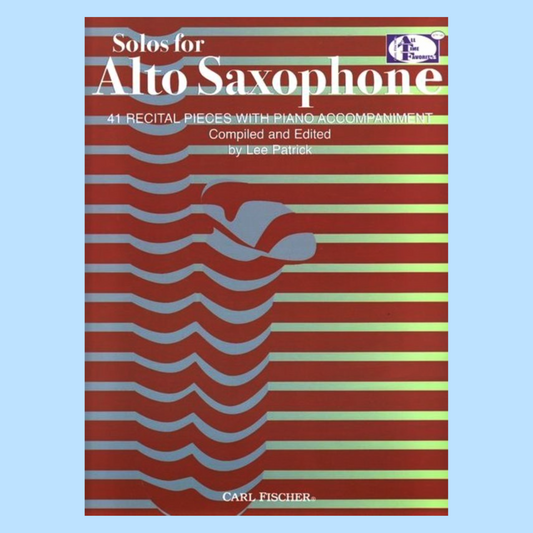 Solos for Alto Saxophone Book - 41 Recital Pieces