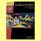 Kabalevsky - 35 Easy Pieces, Op. 89 for Piano Book