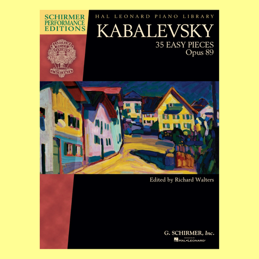 Kabalevsky - 35 Easy Pieces, Op. 89 for Piano Book