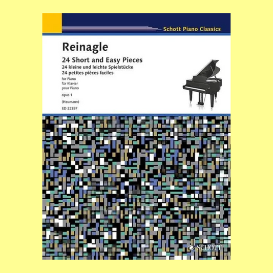 Alexander Reinagle - 24 Short and Easy Pieces for Piano Op. 1 Book
