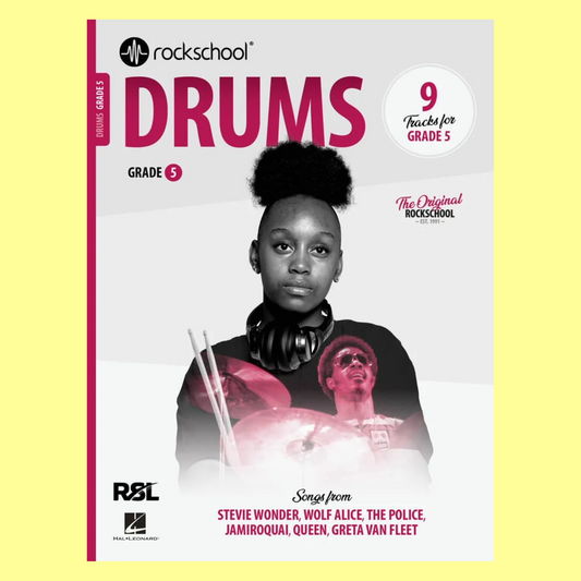 Rockschool Drums Grade 5 (2024+) New Edition