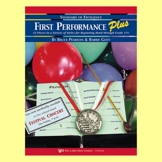 Standard of Excellence: First Performance Plus - Timpani & Auxiliary Percussion Book
