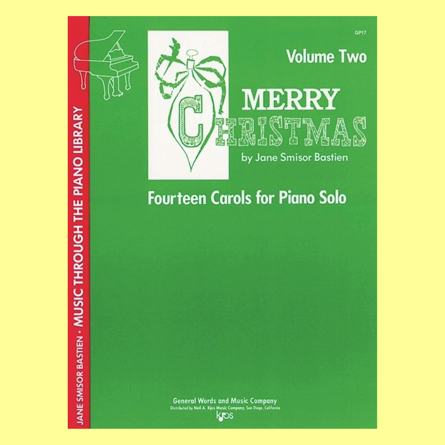 Bastien - Merry Christmas Volume 2 Book - 14 Carols for Piano Solo