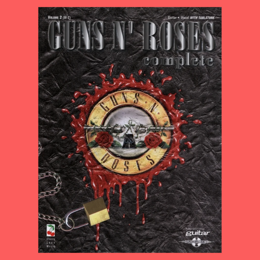 Guns N Roses Complete Volume 2 Guitar Tab Book (Songs M-Z)