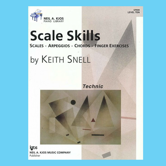 Scale Skills - Piano Level 10 Book