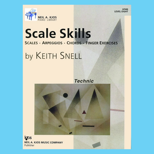Scale Skills - Piano Level 8 Book