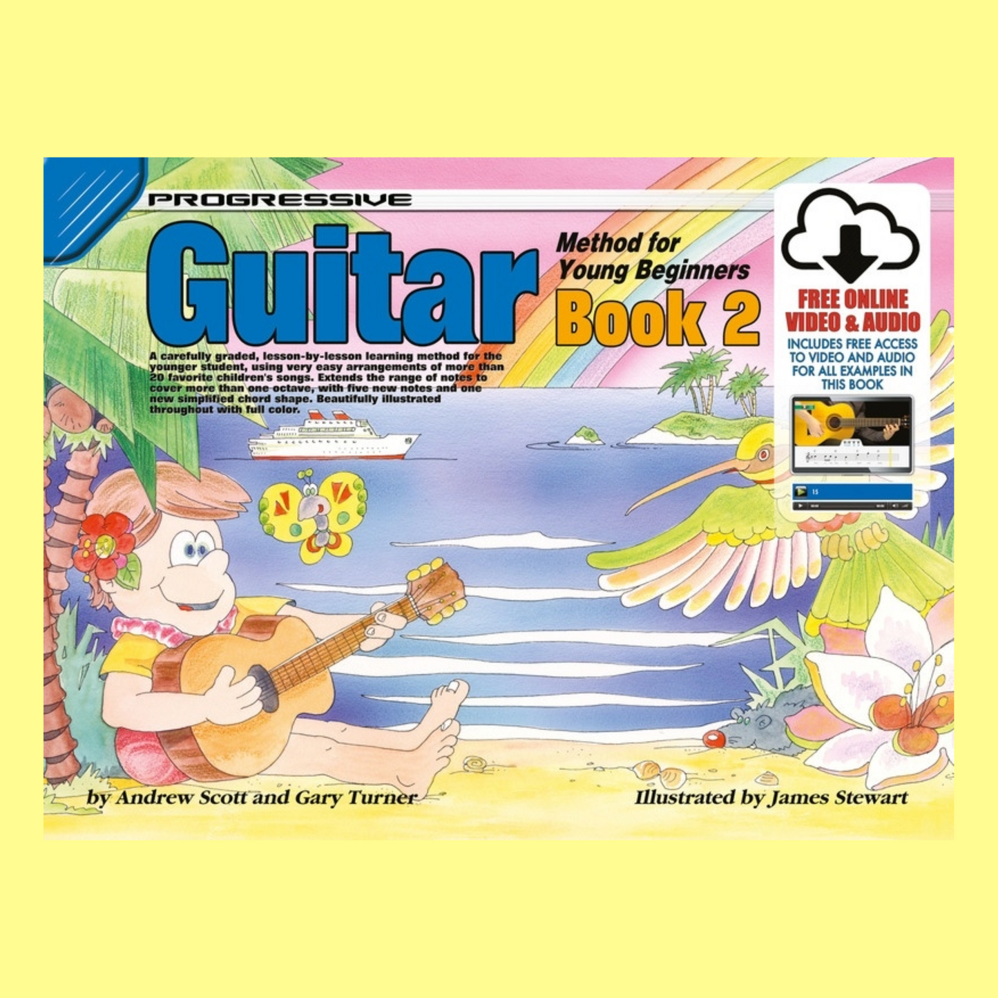 Progressive Guitar Method For Young Beginners - Book 2 (Book/Ola)