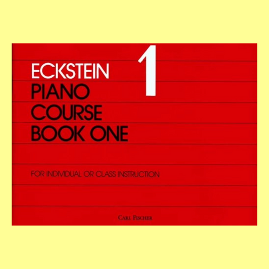Eckstein Piano Course - Book 1