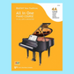 Bastien New Traditions - All In One Piano Course Level 4A Book