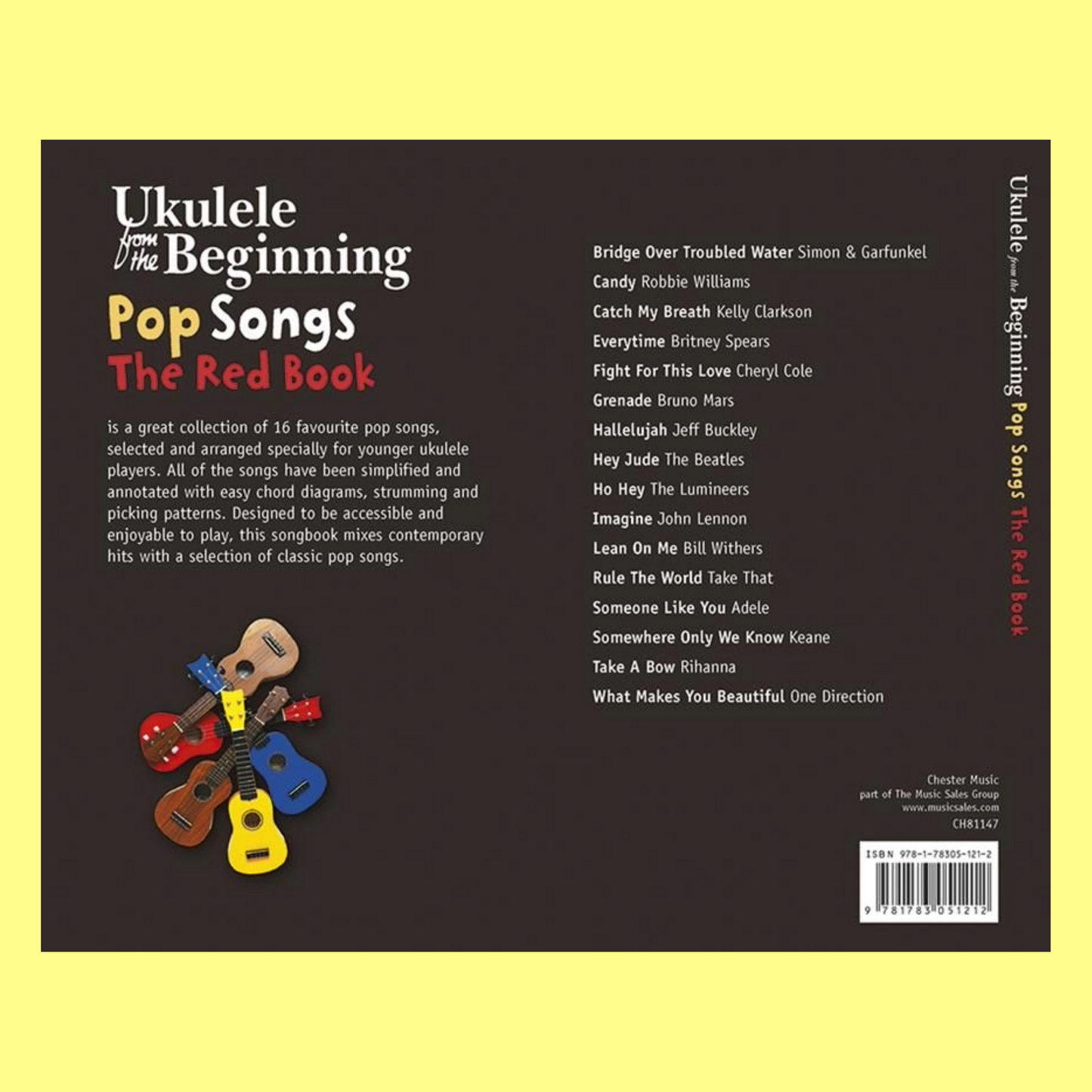 Ukulele From The Beginning Pop Songs (Red Book)