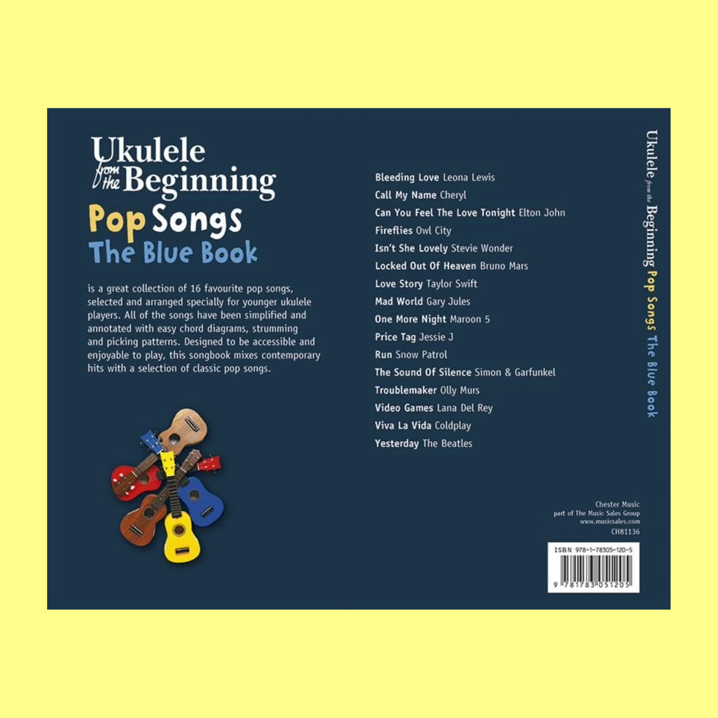 Ukulele From The Beginning Pop Songs (Blue Book)