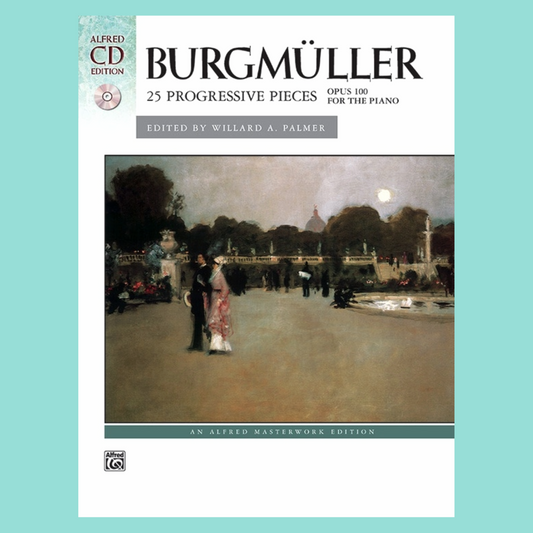 Burgmuller - 25 Progressive Studies Op 100 Piano Book/Cd