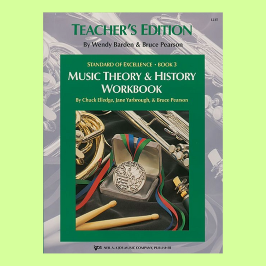 Standard Of Excellence - Theory/History Workbook Teacher's Edition Book 4