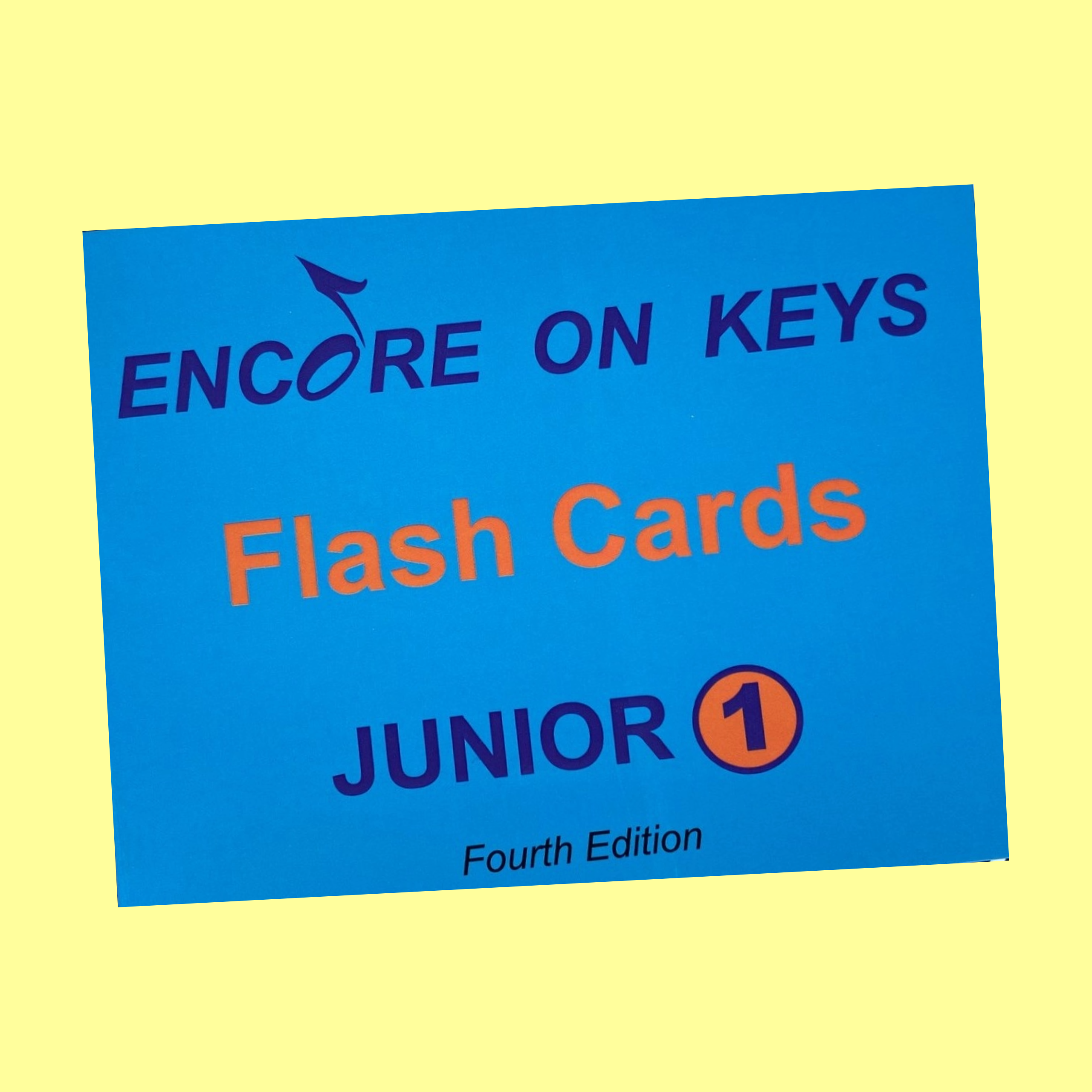Encore On Keys - Junior Flash Cards Level 1 – Music2u.com.au