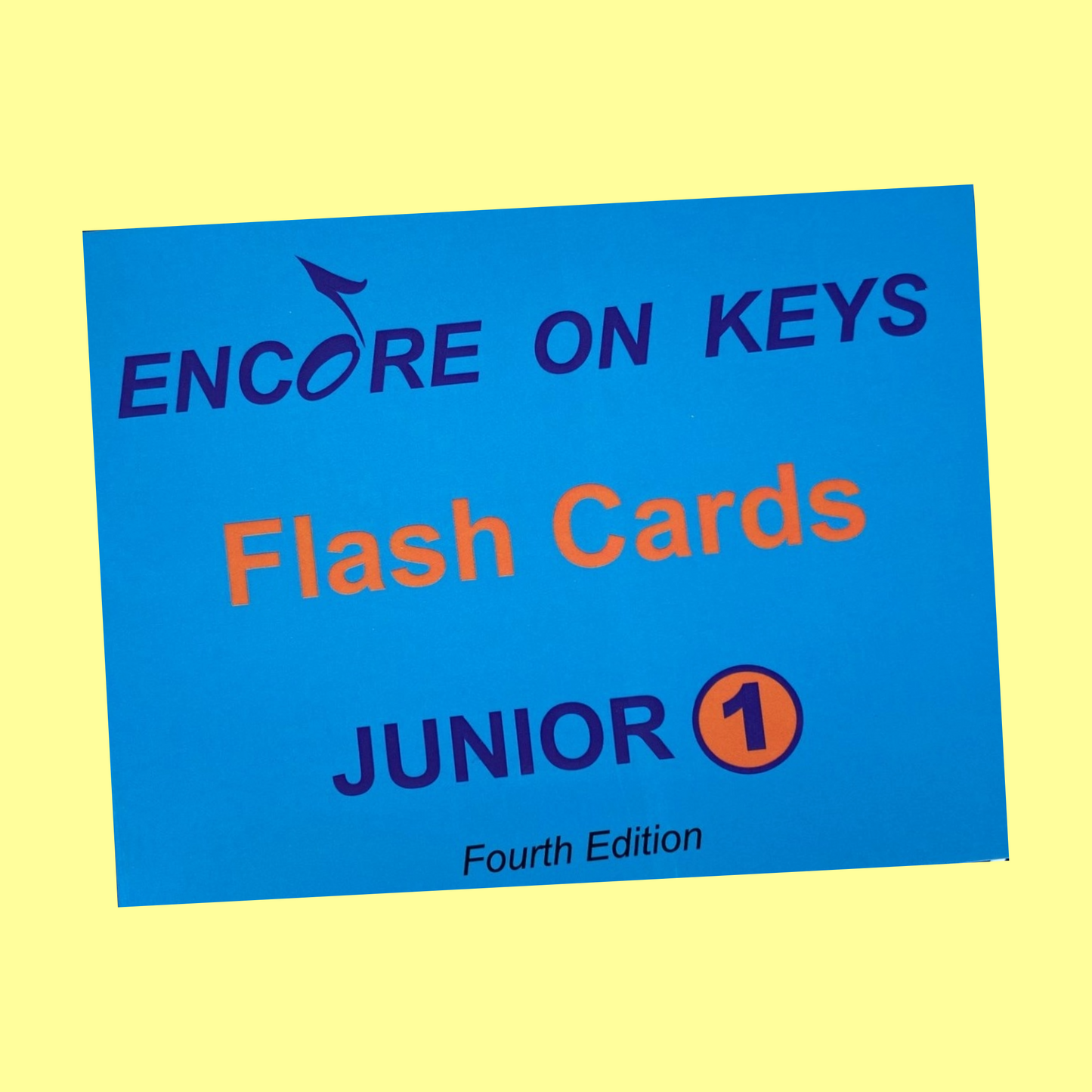 Encore On Keys - Junior Flash Cards Level 1
