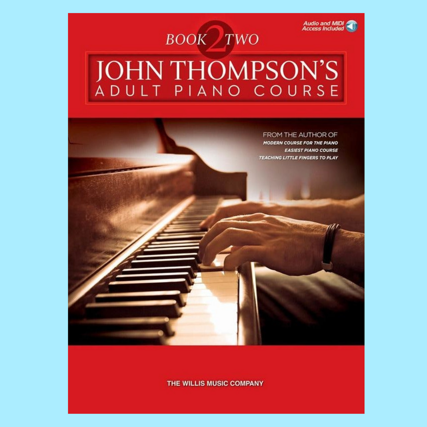 John Thompson's Adult Piano Course Book 2 (Book/Ola)