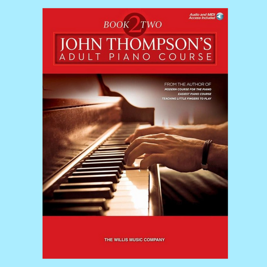 John Thompson's Adult Piano Course Book 2 (Book/Ola)