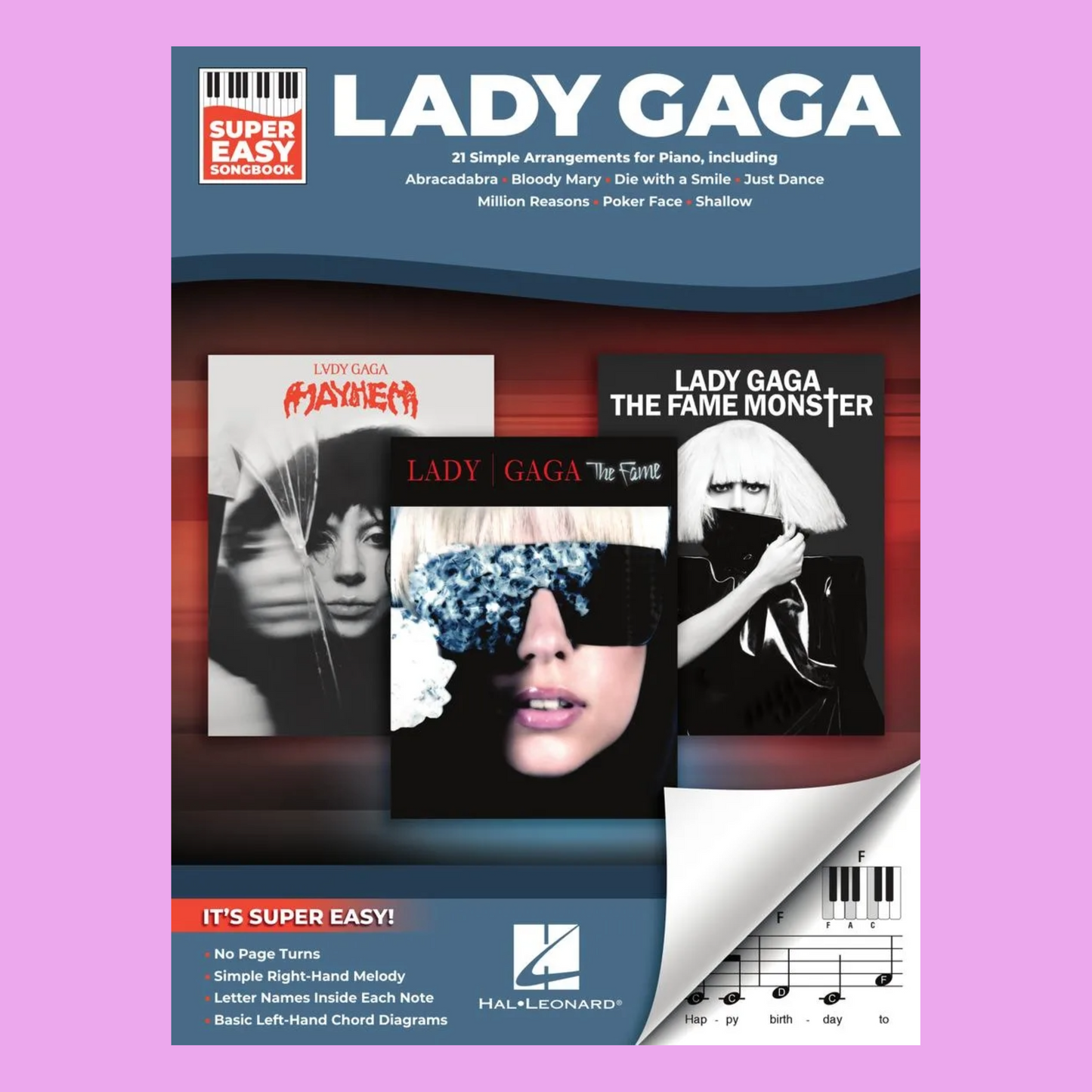 Lady Gaga Super Easy Songbook