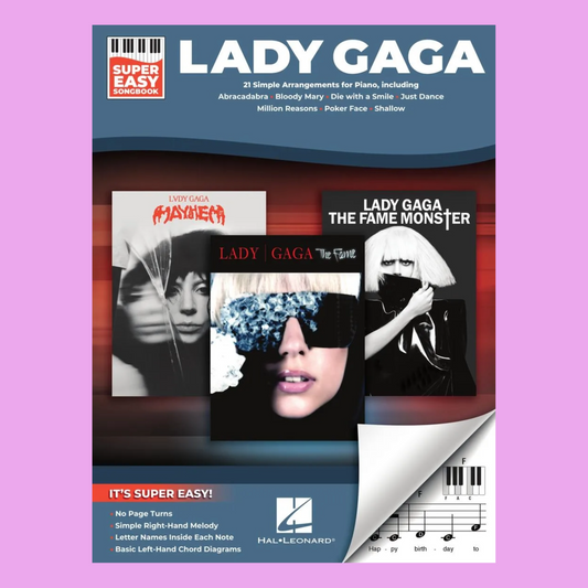 Lady Gaga Super Easy Songbook
