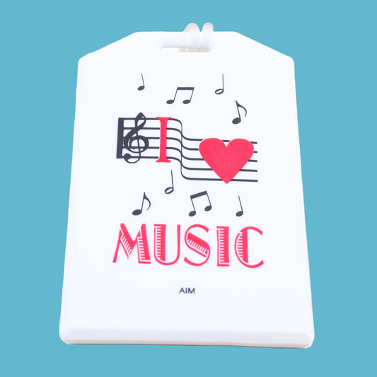 Id Tag - I Love Music Design