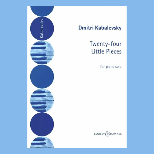 Dimitri Kabalevsky - 24 Little Pieces Op 39 Piano Book
