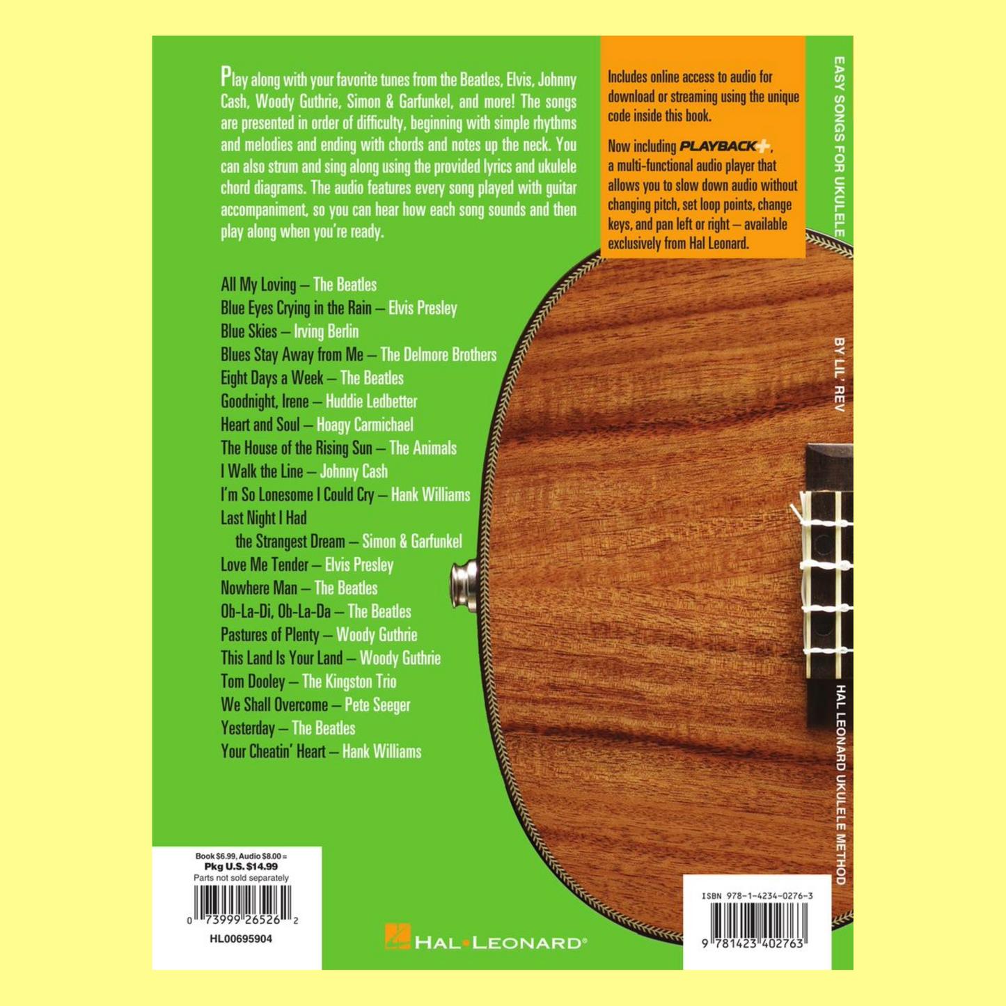 Hal Leonard - Ukulele Easy Songs Book/Ola