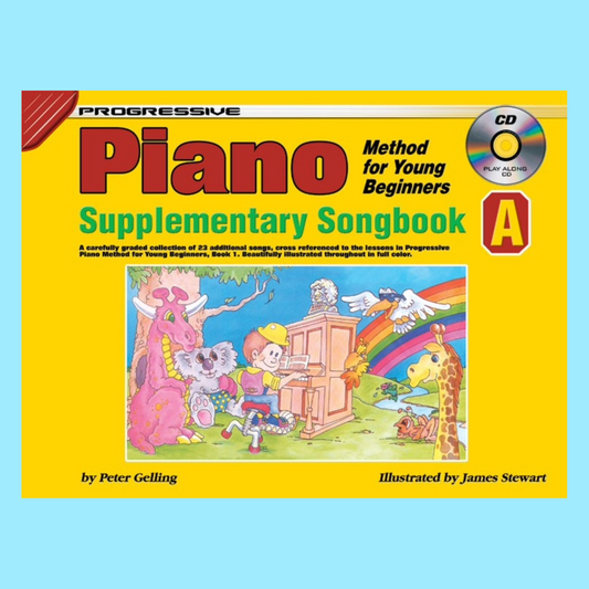 Progressive Piano Method For Young Beginners - Songbook A