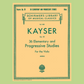 Kayser - 36 Elementary & Progressive Studies Viola Book