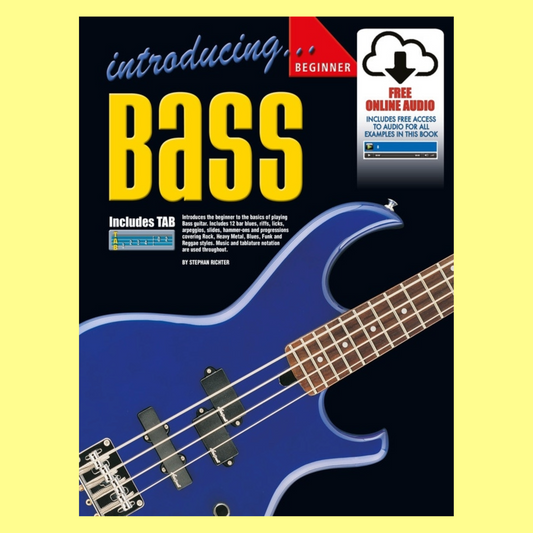 Progressive - Introducing Bass Book and Online Audio