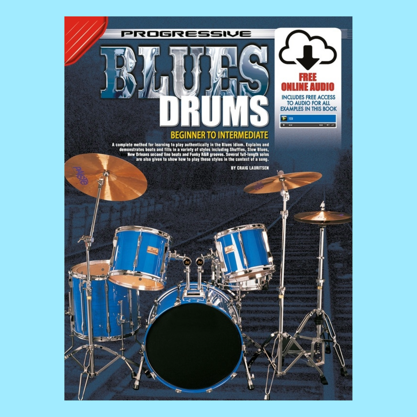 Progressive Blues Drums - Book and Online Audio