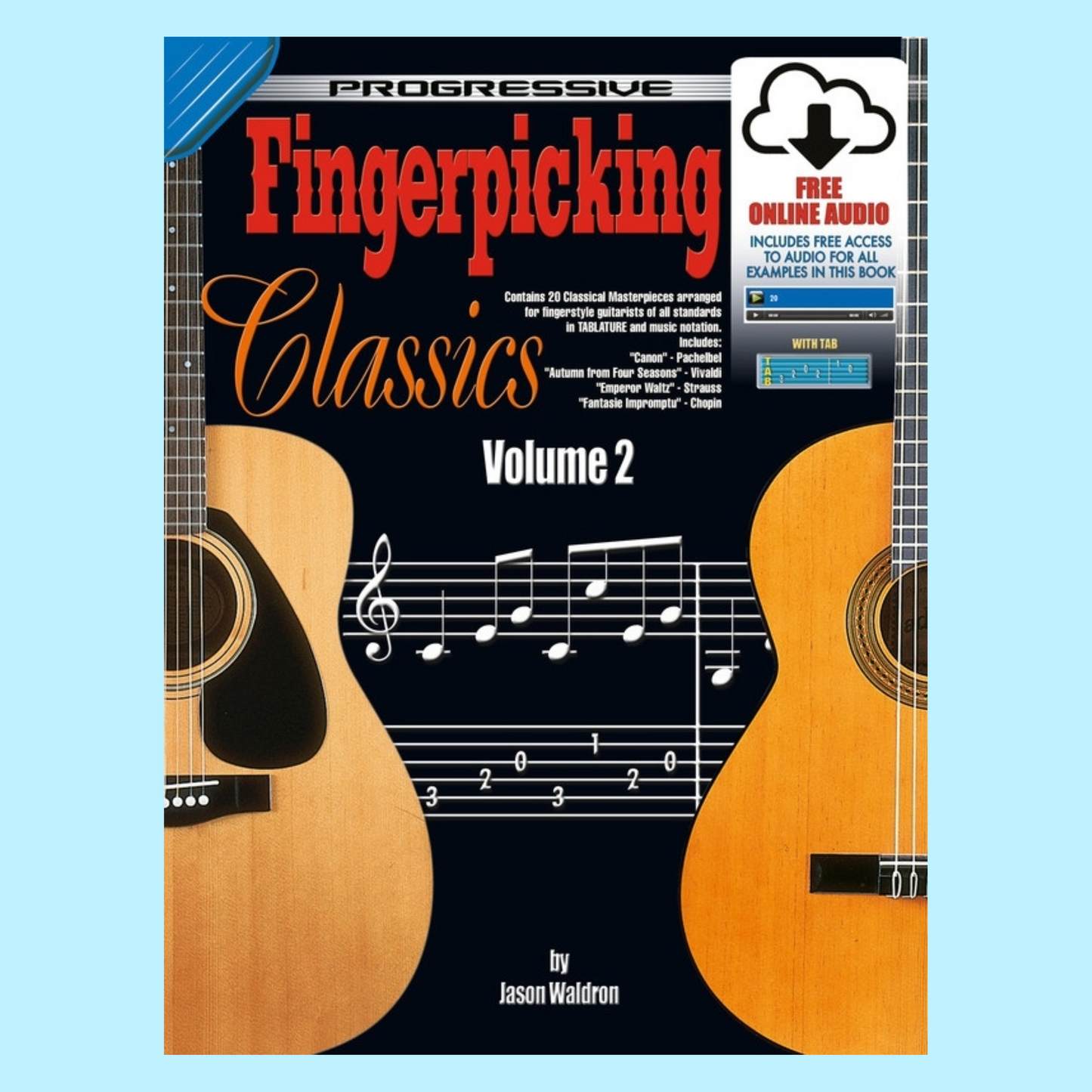 Progressive Fingerpicking Classics Volume 2 Book/Audio