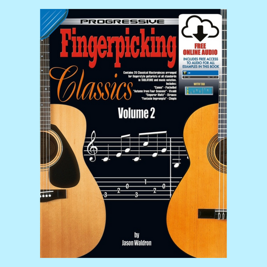 Progressive Fingerpicking Classics Volume 2 Book/Audio