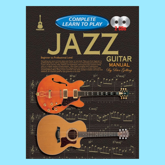 Progressive Complete Learn To Play Jazz Guitar Manual Book/Audio