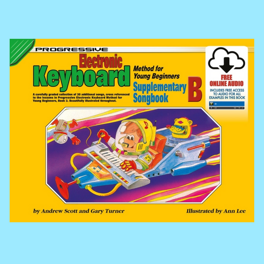 Progressive Electronic Keyboard Method - Young Beginners Book B