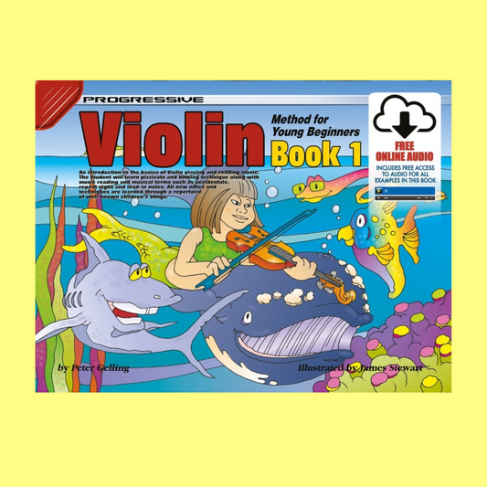 Progressive Violin Method For Young Beginners - Book 1 (Book/Ola)