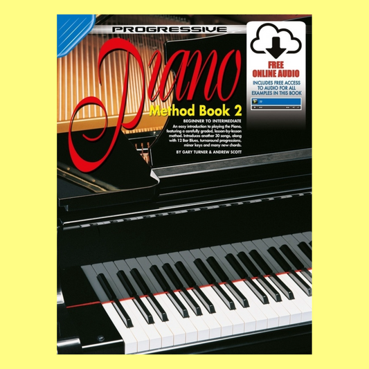 Progressive Piano Method Book 2 (Book/Ola)