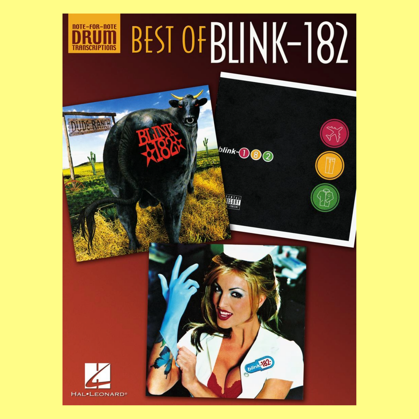Best Of Blink 182 - Drum Transcriptions Book