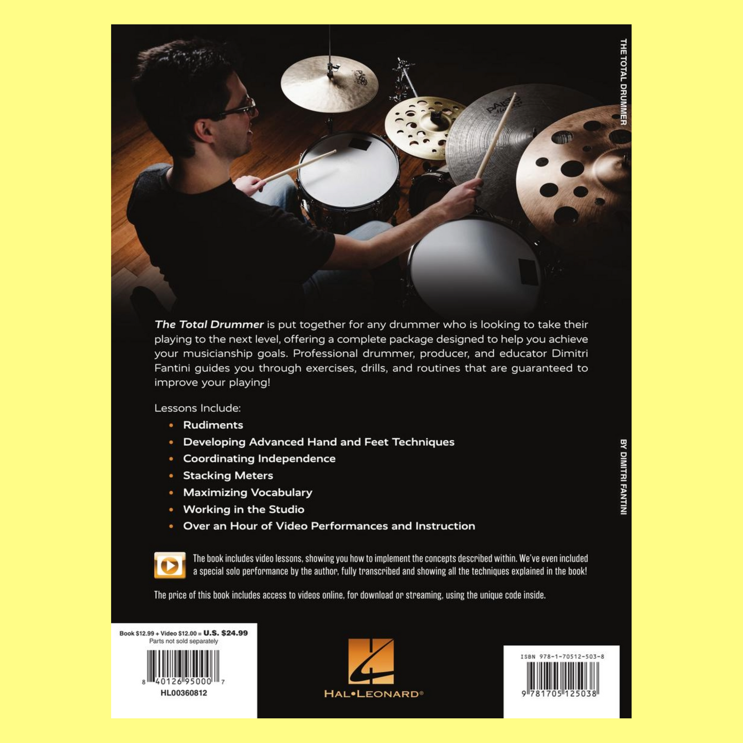 The Total Drummer Book/Audio/Video