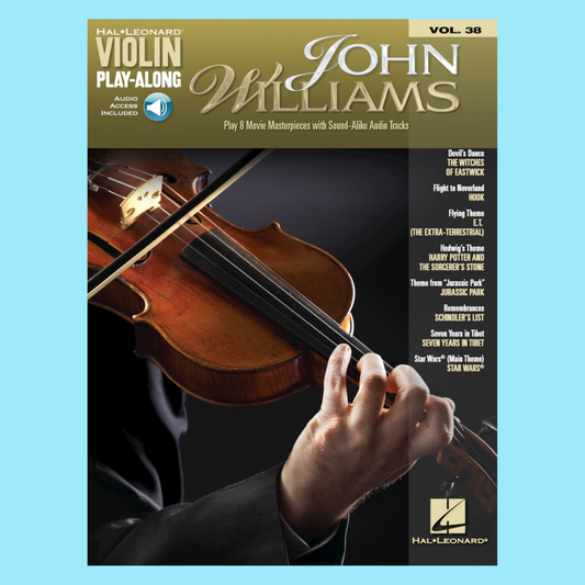 John Williams - Violin Play Along Volume 38 Book/Ola