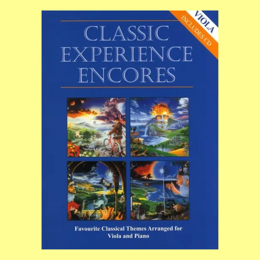 Classic Experience Encores - Viola with Piano Book/Audio